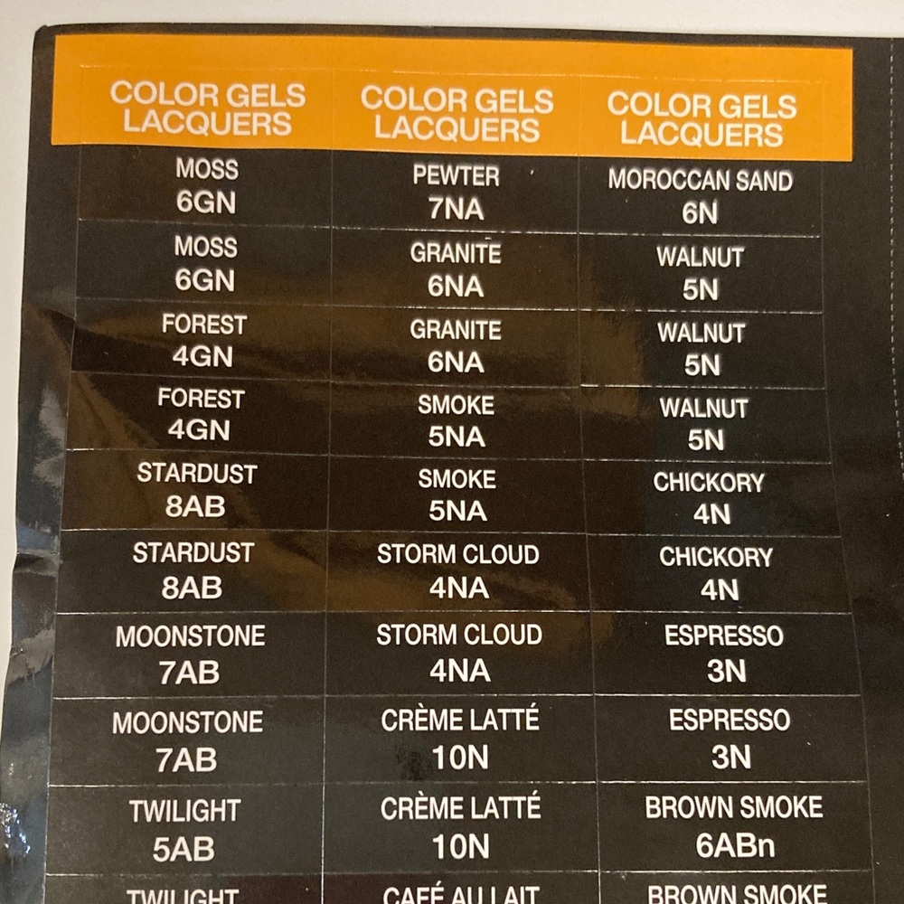 Redken Color Gels Organizing Sticker Labels - Picture 2 of 8